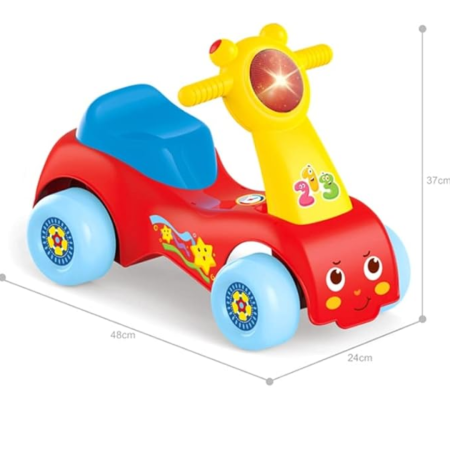 سيارة اطفال موسيقية Huanger Baby Music Ride